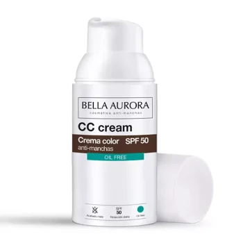 BELLA AURORA CC CREAM anti-stain oil free SPF50 30 ml