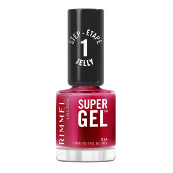 RIMMEL LONDON SUPER GEL Nail Polish #14-Pink To The berry 12 ml, EAN 3616306894556