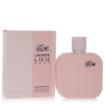 LACOSTE EAU DE LACOSTE L.12.12 ROSE Eau De Parfum 100 ml for Women LACOSTE EAU DE LACOSTE L.12.12 ROSE Eau De Parfum 100 ml for Women