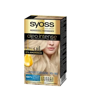 SYOSS OLEO INTENSE ammonia-free hair color #10.50 - light ash blonde 5 pcs SYOSS OLEO INTENSE ammonia-free hair color #10.50 - light ash blonde 5 pcs