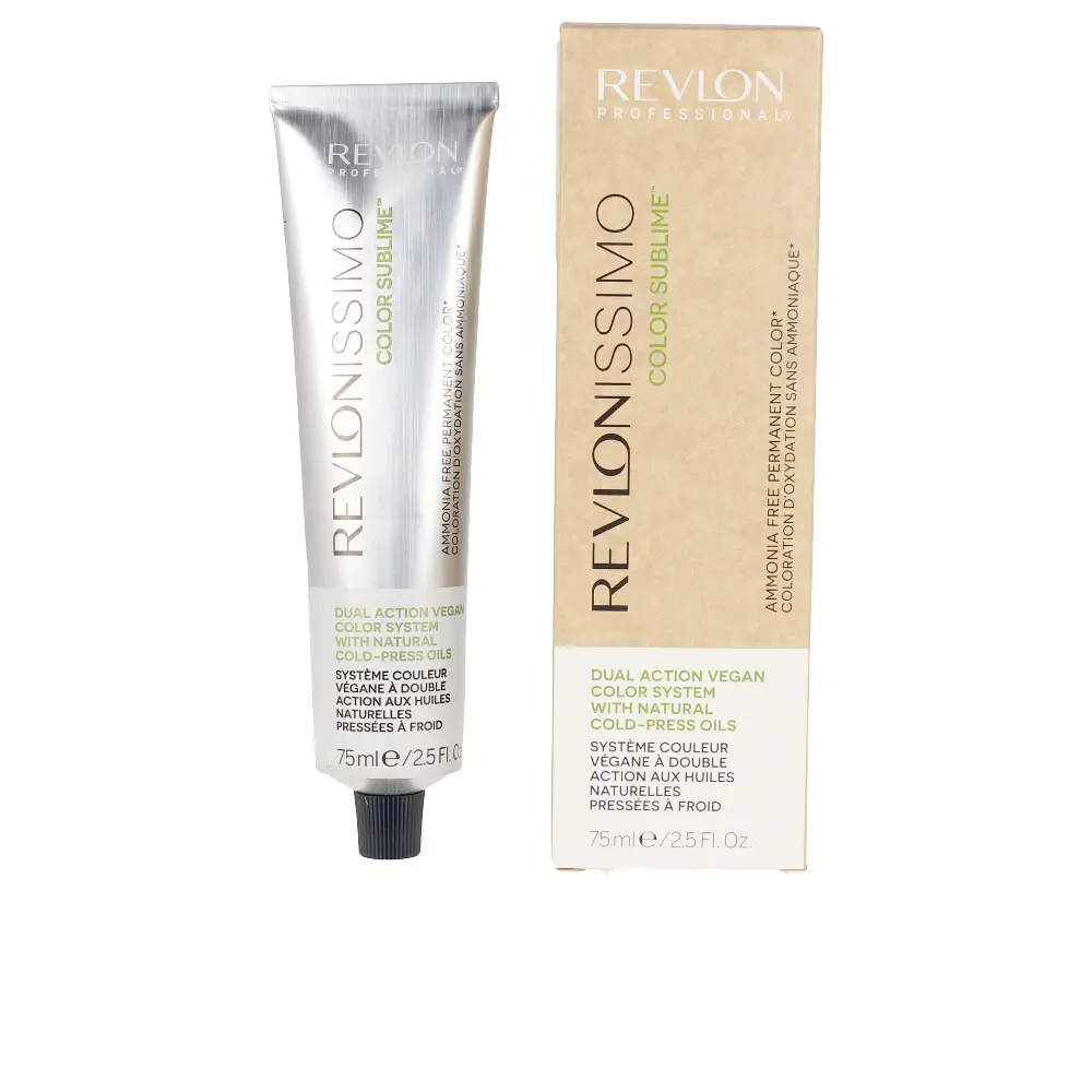 REVLON REVLONISSIMO COLOR SUBLIME ammonia free permanent color #7-blonde medio 75 ml REVLON REVLONISSIMO COLOR SUBLIME ammonia free permanent color #7-blonde medio 75 ml – Bild 2
