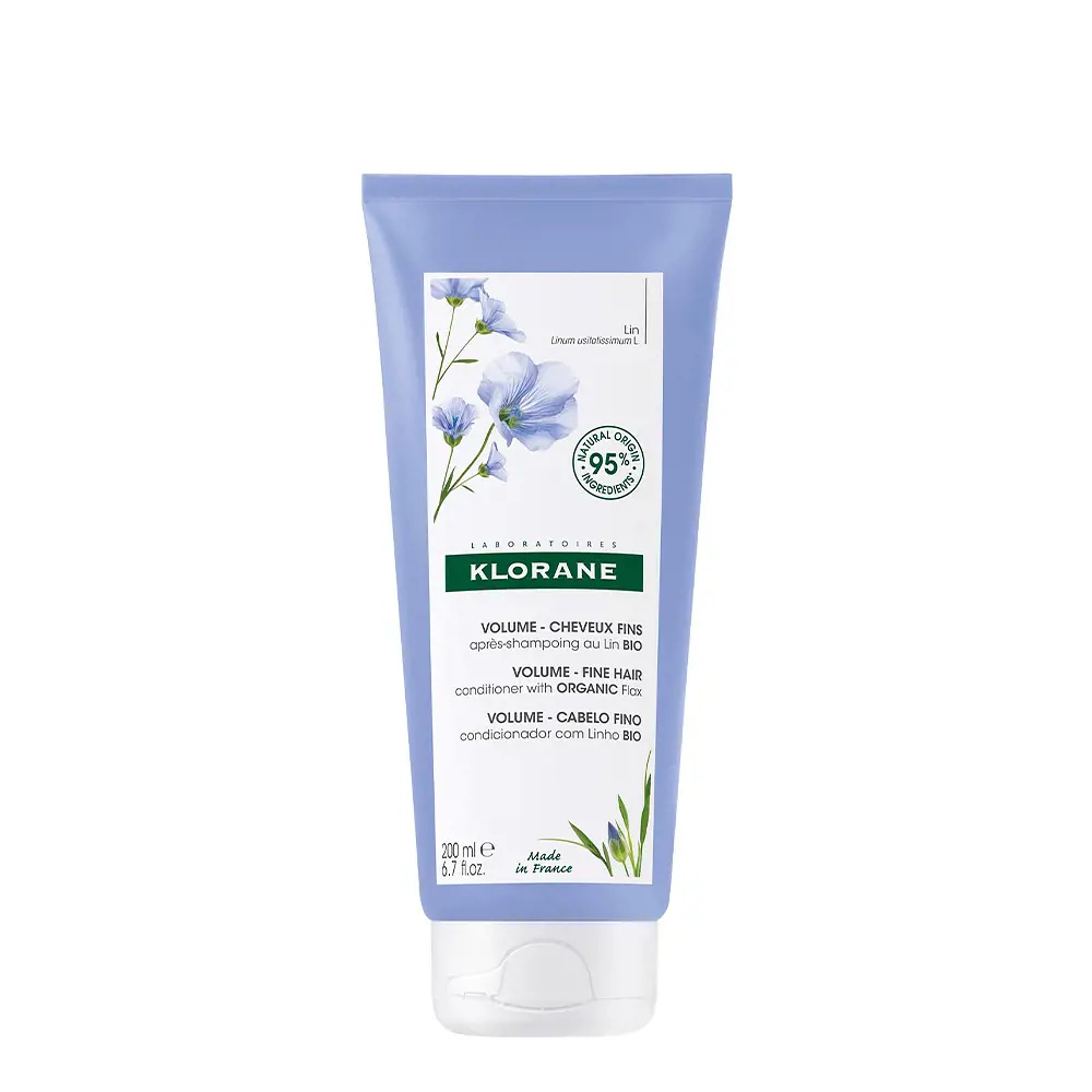 KLORANE VOLUME conditioner with flax fibre 200 ml KLORANE VOLUME conditioner with flax fibre 200 ml