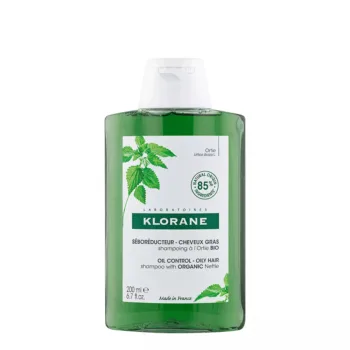 KLORANE ORGANIC NETTLE sebum-regulating shampoo for oily hair 200 ml