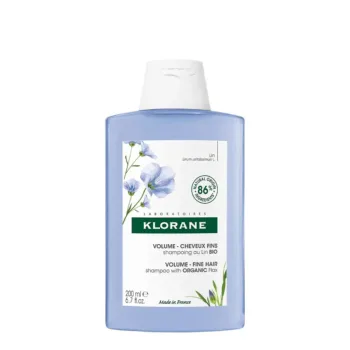 KLORANE VOLUME shampoo with organic flax 200 ml