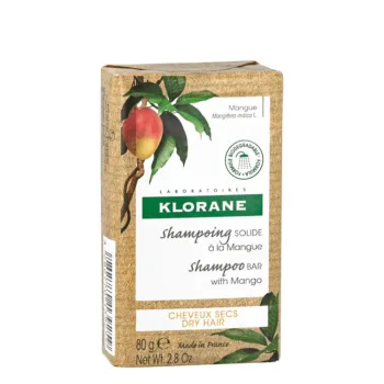 KLORANE MANGO solid shampoo 80 gr KLORANE MANGO solid shampoo 80 gr