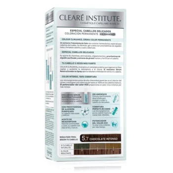 CLEARÉ INSTITUTE COLOUR CLINUANCE delicate hair #5.7-chocolate intense 1 u