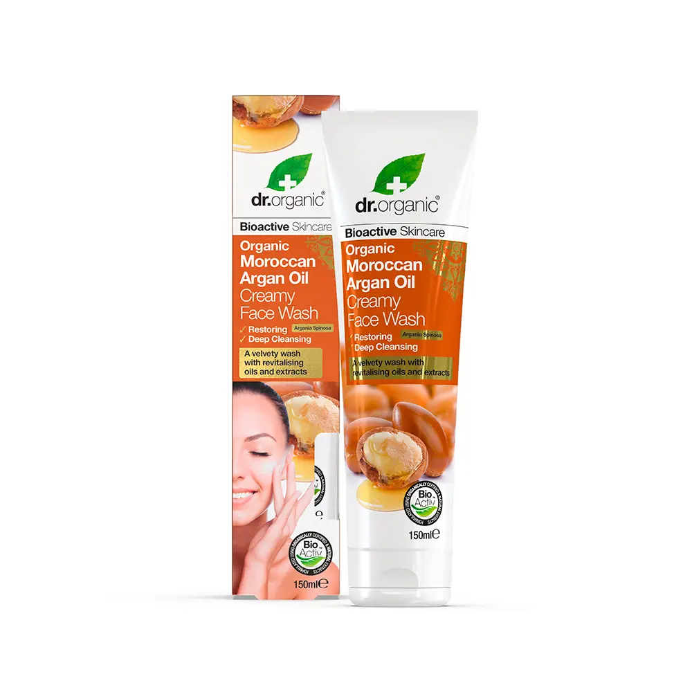 DR. ORGANIC ARGAN facial cleanser 150 ml DR. ORGANIC ARGAN Gesicht Reinigungsmittel 150 ml