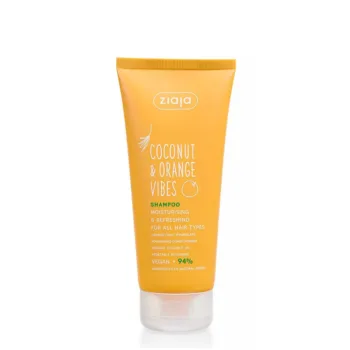 ZIAJA COCONUT & ORANGE VIBES moisturizing and refreshing shampoo 200 ml