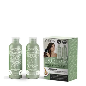 VEG LISS VEG LISS post straightening vegan Shampoo und Pflege 3 in 1 2 u