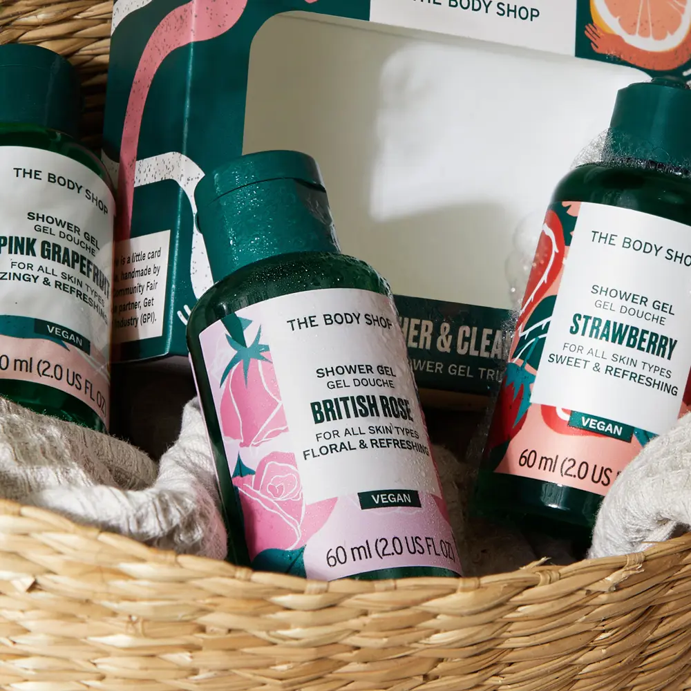 THE BODY SHOP BRITISH ROSE shower gel 60 ml THE BODY SHOP BRITISH ROSE shower gel 60 ml – Bild 3