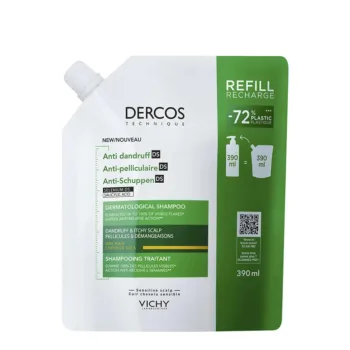 VICHY DERCOS anti-dandruff for dry hair refill 390 ml