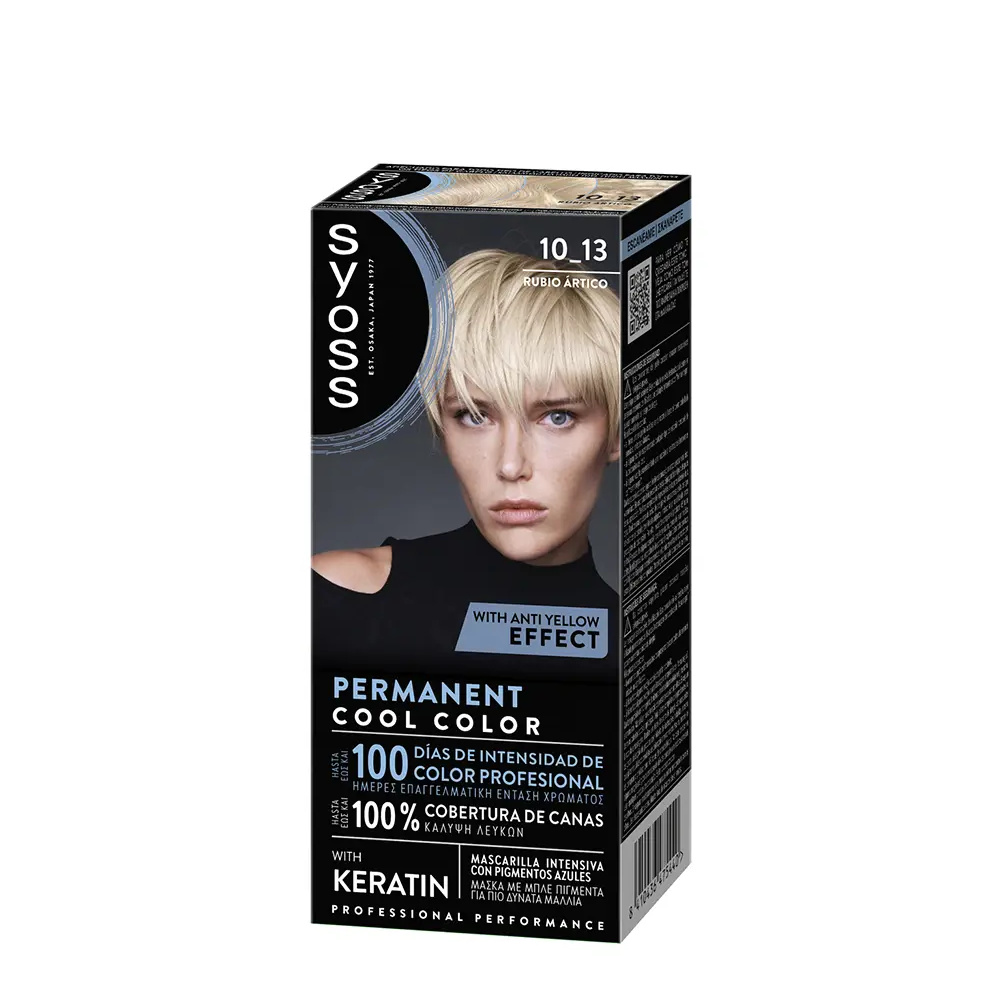 SYOSS PERMANENT COOL COLOR #10.13-Arctic Blond SYOSS PERMANENT COOL COLOR #10.13-Arctic Blond