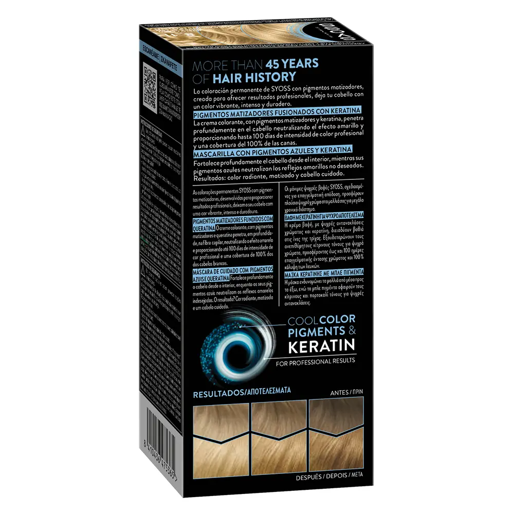SYOSS PERMANENT COLOR #8.11-Powdry Blond SYOSS PERMANENT COLOR #8.11-Powdry Blond – Bild 2