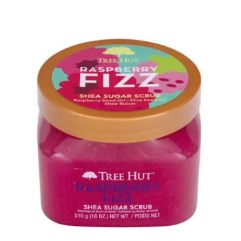 TREE HUT Sugar scrub raspberry soda 510g