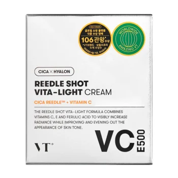 VT COSMETICS VT REEDLE SHOT VITA-LIGHT illuminating facial cream 50 ml