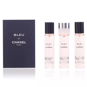 CHANEL BLEU Eau de Toilette Spray Nachfüllung 3 x 20 ml für Herren