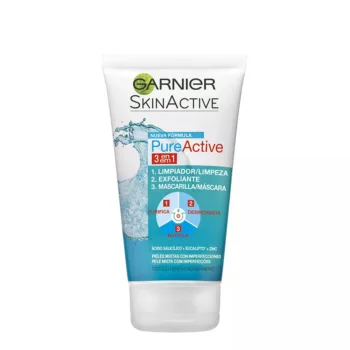 GARNIER PURE ACTIVE 3 in 1 cleansing gel oily skin 150 ml