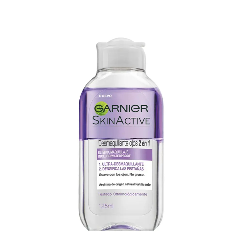 GARNIER SKINACTIVE 2-in-1 eye make-up remover 125 ml GARNIER SKINACTIVE 2-in-1 eye make-up remover 125 ml