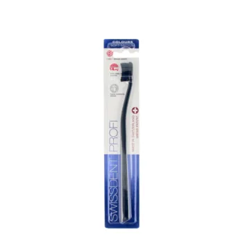SWISSDENT COLOURS CLASSIC Zahnbürste #black&red 1 u