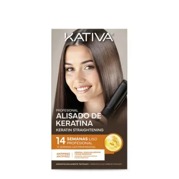 KATIVA KATIVA PROFESSIONAL BRAZILIAN KERATIN STRAIGHTENING KIT 4 pcs KATIVA KATIVA PROFESSIONAL BRAZILIAN KERATIN STRAIGHTENING KIT 4 pcs