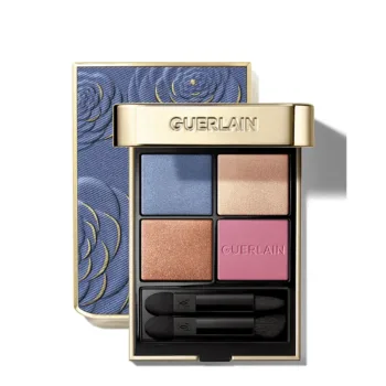 GUERLAIN OMBRES G eyeshadows in 4 shades limited edition #396-Denim Blossom 6 gr