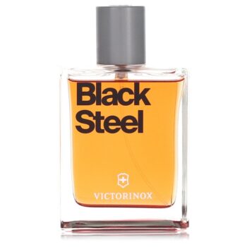 VICTORINOX BLACK STEEL Eau de Toilette (ohne Verpackung) 100 ml für Herren