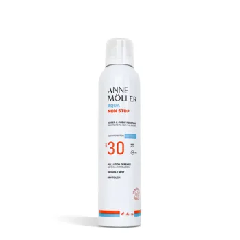 ANNE MOLLER AQUA NON STOP water and sweat resistant body spray SPF30 200 ml ANNE MOLLER AQUA NON STOP water and sweat resistant body spray SPF30 200 ml