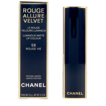 CHANEL ROUGE ALLURE VELVET #58-Rouge Fri 3.5 gr