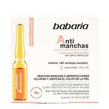BABARIA ANTI-DARK SPOT ampoules perfect skin 5 x 2 ml