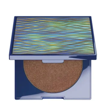 ARTDECO DIAMOND BEAUTY POWDER limited ocean wave design #bronze glow 7 ml
