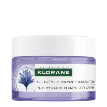 KLORANE ORGANIC CORNFLOWER & HYALURONIC ACID gel-Crème für Gesicht und Augen 50 ml